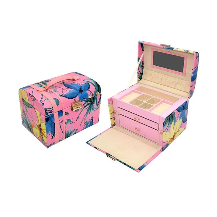 Sweet Princess Jewelry Box with Mirror