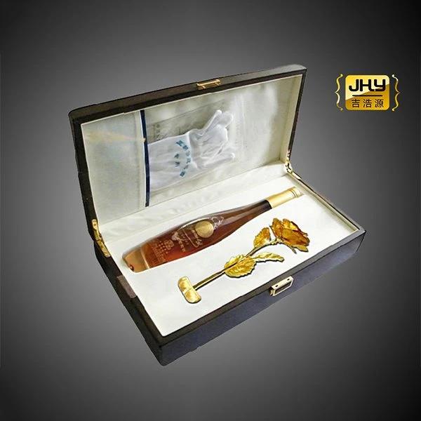 Black Wooden Wine Box