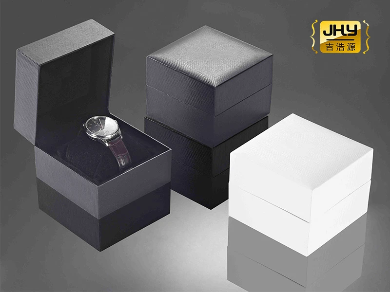 50 Black Elegant Mens Watch Box