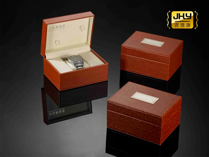 100 Curry Wooden Watch Box