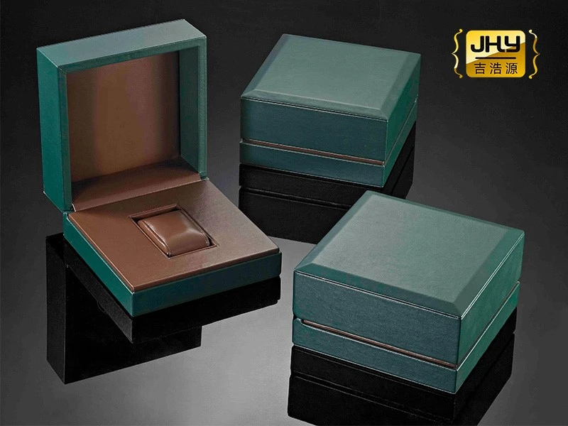 81 Dark Green Luxury Watch Organiser