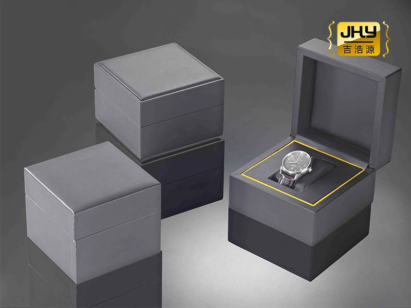 53 Grey Mens Watch Storage Box