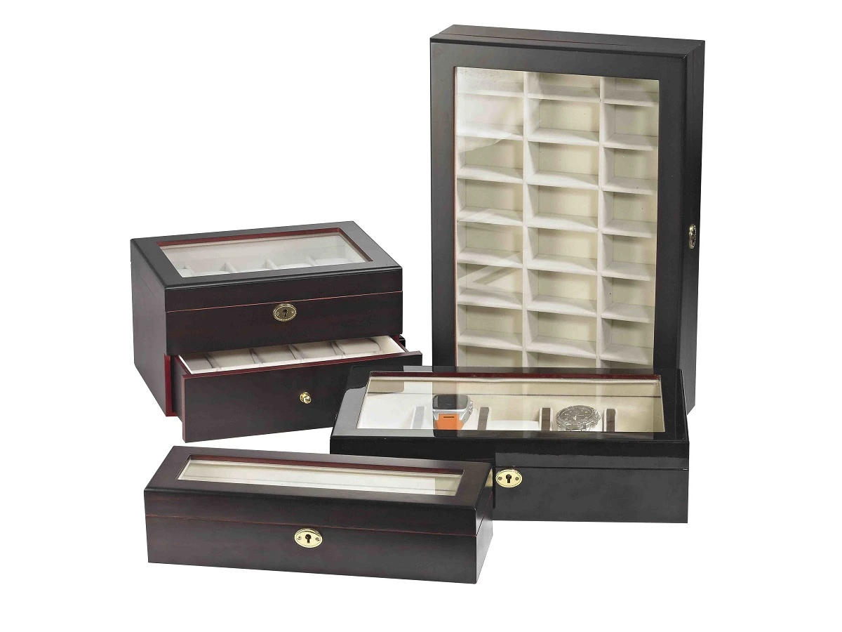 Luxury watch display case