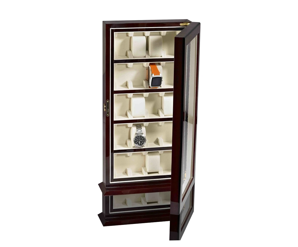 Luxury watch display case