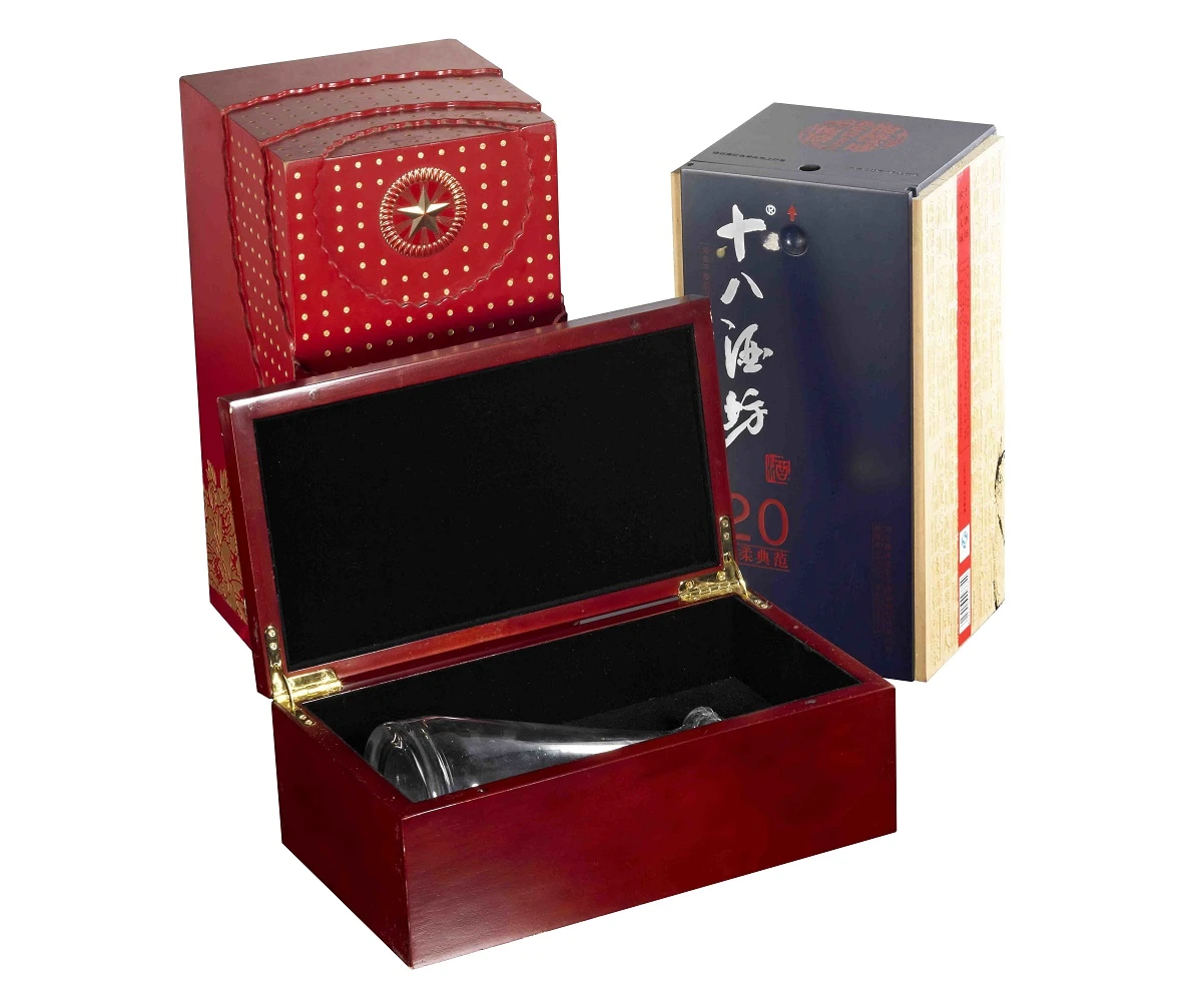 wooden perfume box