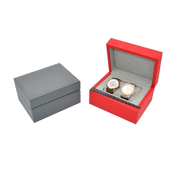 Chinesische rote Uhrenbox