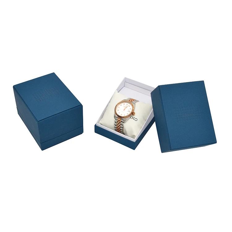 Stylish Blue Watch Box