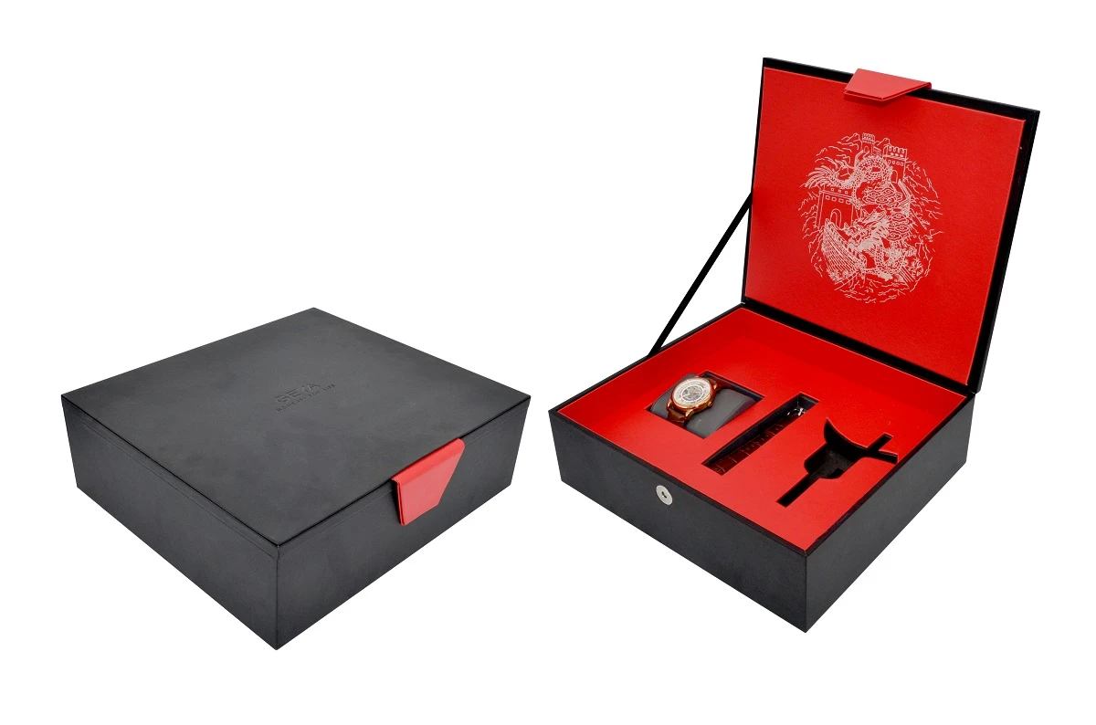 Black Carton Watch Box