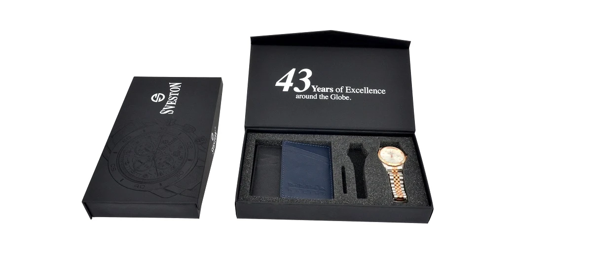 Black Carton Watch Box