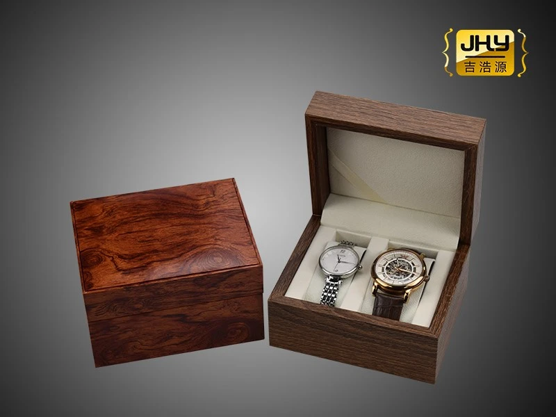 7 Double Slot Wooden Vintage Watch Box