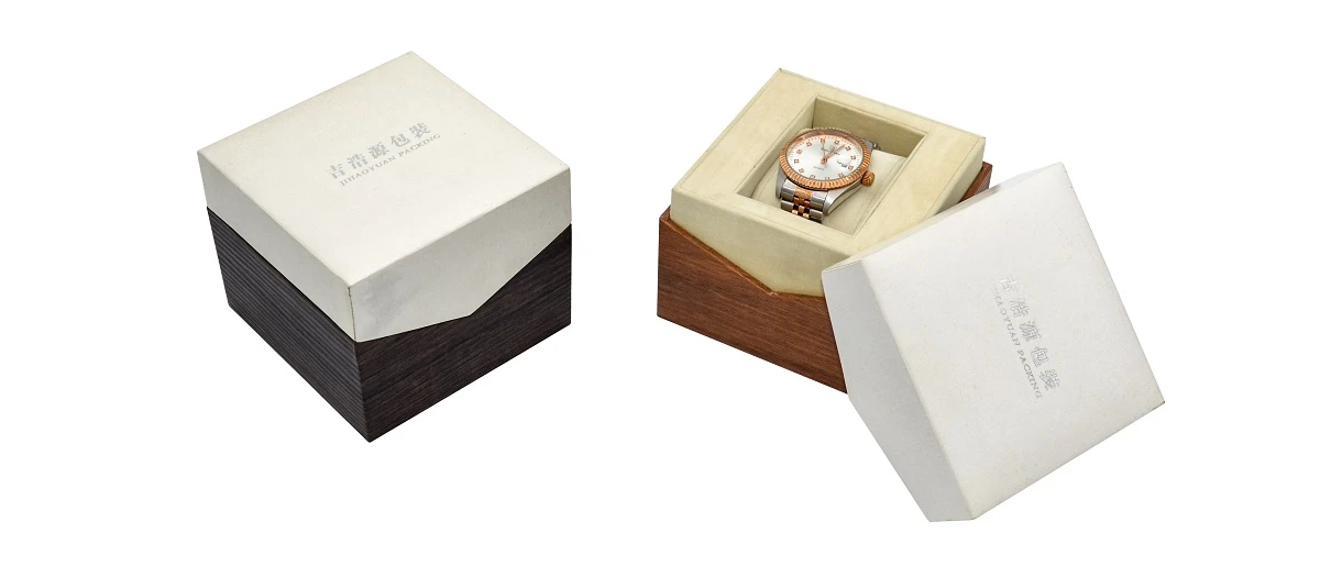 Leather watch holder