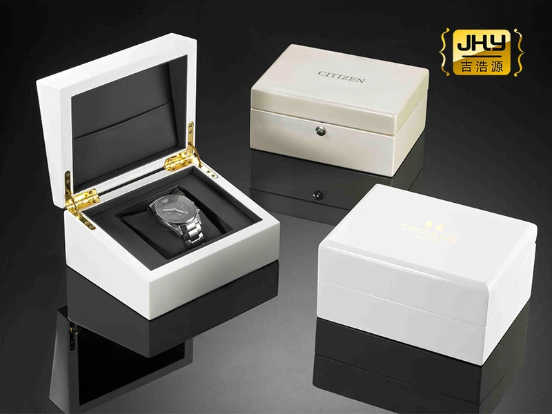 32 White Watch Display Box
