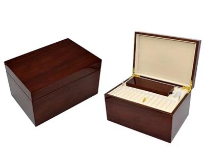 The Storage Magic Of Black Walnut Luxury Wooden Jewelry Box