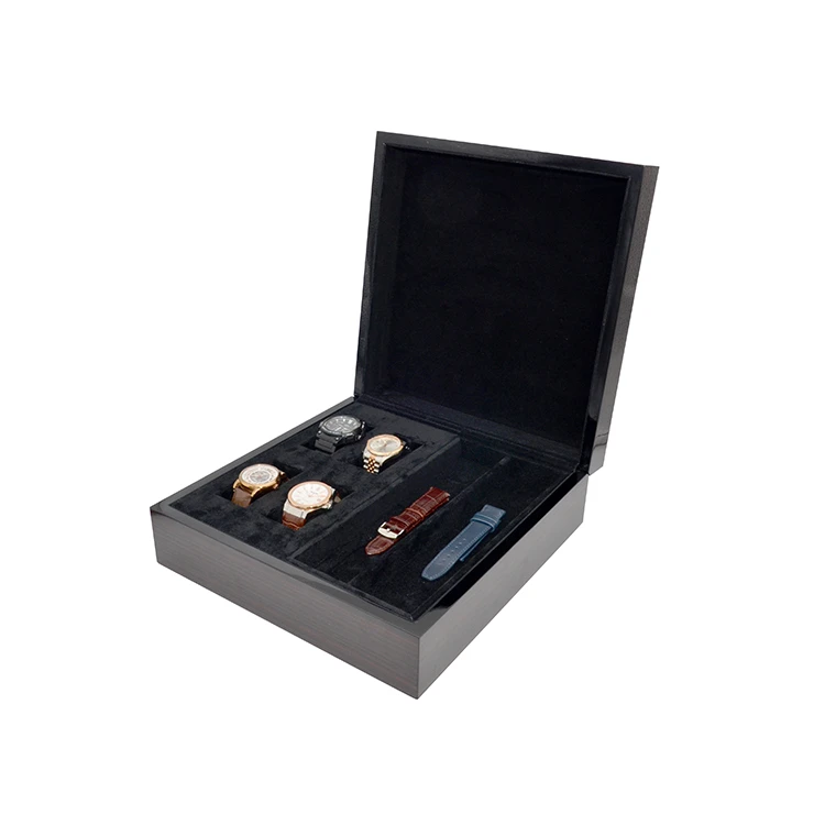 4 Slots Premium Wooden Watch Boxes