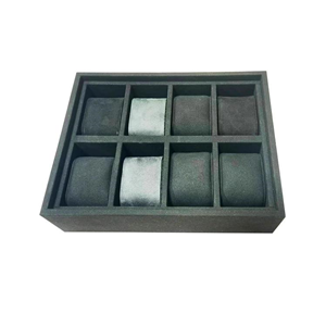 8 Slot Glass Top Wooden Watch Boxes
