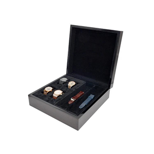4 Slots Premium Wooden Watch Boxes
