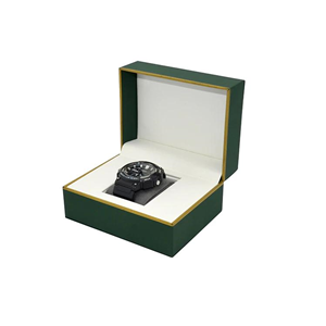 Dark Green Plastic Watch Box