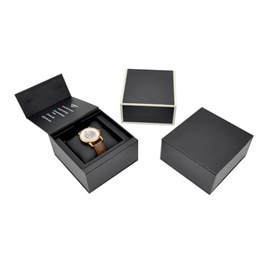 Black Paper Watch Box