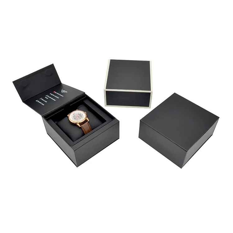 Black Paper Watch Box