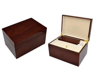 The Storage Magic Of Black Walnut Luxury Wooden Jewelry Box